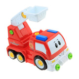Maxbell DIY Disassembly Engineering Vehicles Tools Nuts Toy Set Fire Truck