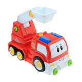 Maxbell DIY Disassembly Engineering Vehicles Tools Nuts Toy Set Fire Truck
