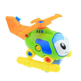 Maxbell DIY Disassembly Engineering Vehicles Tools Nuts Toy Set Helicopter