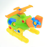 Maxbell DIY Disassembly Engineering Vehicles Tools Nuts Toy Set Helicopter