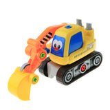 Maxbell DIY Disassembly Engineering Vehicles Tools Nuts Toy Set Excavator