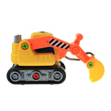 Maxbell DIY Disassembly Engineering Vehicles Tools Nuts Toy Set Excavator