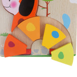 Maxbell Montessori Wooden 3D Animals Jigsaw Puzzle Board Kids Toys Gift Puppy