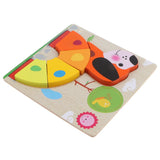 Maxbell Montessori Wooden 3D Animals Jigsaw Puzzle Board Kids Toys Gift Puppy