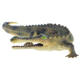 Maxbell Ocean Animal Model Figurines Educational Toys Home Decor Green Crocodile