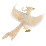 Maxbell Lifelike Wild Animal Model Figure Toy Figurine Home Decor White phoenix