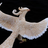 Maxbell Lifelike Wild Animal Model Figure Toy Figurine Home Decor White phoenix