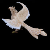 Maxbell Lifelike Wild Animal Model Figure Toy Figurine Home Decor White phoenix