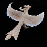 Maxbell Lifelike Wild Animal Model Figure Toy Figurine Home Decor White phoenix