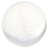 Maxbell 80mm Clear Crystal Ball Photography Prop Table Decoration Christmas Tree