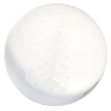 Maxbell 80mm Clear Crystal Ball Photography Prop Table Decoration Christmas Tree