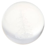 Maxbell 80mm Clear Crystal Ball Photography Prop Table Decoration Christmas Tree