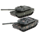 Maxbell 1:43 Pull Back Alloy Die-cast M1A2 Main Battle Tank Model Toy Green