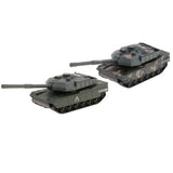 Maxbell 1:43 Pull Back Alloy Die-cast M1A2 Main Battle Tank Model Toy Green
