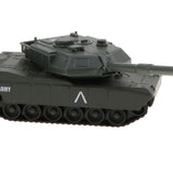 Maxbell 1:43 Pull Back Alloy Die-cast M1A2 Main Battle Tank Model Toy Green