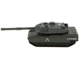 Maxbell 1:43 Pull Back Alloy Die-cast M1A2 Main Battle Tank Model Toy Green