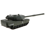 Maxbell 1:43 Pull Back Alloy Die-cast M1A2 Main Battle Tank Model Toy Green