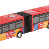 Maxbell 1:64 Scale Alloy Pull Back Vehicle Bus Diecast Toy Gift for Kids Green
