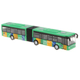 Maxbell 1:64 Scale Alloy Pull Back Vehicle Bus Diecast Toy Gift for Kids Green