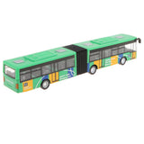 Maxbell 1:64 Scale Alloy Pull Back Vehicle Bus Diecast Toy Gift for Kids Green