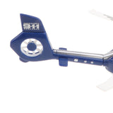 Maxbell Pull Back Plane Model Alloy Musical Lighting Helicopter Toy for Kids Blue