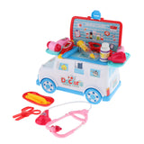 Maxbell Kids Children Pretend Play Set Preschool Educational Toy Doctors Bus