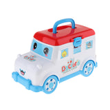 Maxbell Kids Children Pretend Play Set Preschool Educational Toy Doctors Bus