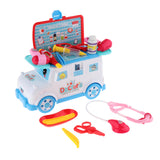Maxbell Kids Children Pretend Play Set Preschool Educational Toy Doctors Bus