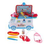 Maxbell Kids Children Pretend Play Set Preschool Educational Toy Doctors Bus