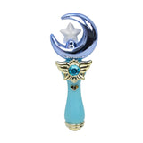 Maxbell Sound Light Flashing Fairy Magic Wand Toy for Kids Dress Up Decor Blue