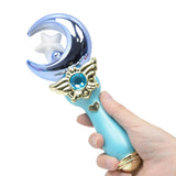 Maxbell Sound Light Flashing Fairy Magic Wand Toy for Kids Dress Up Decor Blue