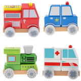 Maxbell Wooden Children's Disassembly Vehicle-Engineering Vehicle Engineering Truck