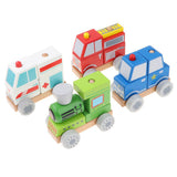Maxbell Wooden Children's Disassembly Vehicle-Engineering Vehicle Engineering Truck