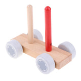 Maxbell Wooden Children's Disassembly Vehicle-Engineering Vehicle Police Car