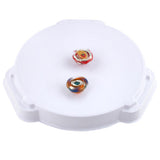 Maxbell Metal 4 Pcs Burst Spinning Top  Grip Launcher Toy Set