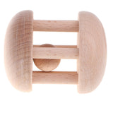 Maxbell Wooden Baby Rattle Educational Grasping Montessori Development Toy Handbell