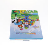 Maxbell Clown Block Stack Up Balance Game Wooden Education Toy Baby Kids Fun Play