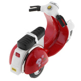 Maxbell 1:18 Scale Mini Alloy Pull Back Motorcycle Vehicles Car Toy Gifts Red