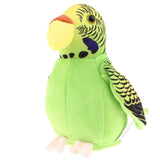 Maxbell Plush Stuffed Toys Cartoon Talking Parrot Toy Kids Children Gift Green