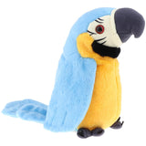 Maxbell Plush Stuffed Toys Cartoon Talking Parrot Toy Kids Children Gift Blue