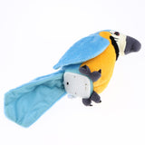 Maxbell Plush Stuffed Toys Cartoon Talking Parrot Toy Kids Children Gift Blue