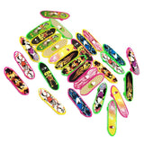 Max 1/12 Miniature Skateboard Toy Mini Fingerboards Dollhouse Ornament 20 Pieces