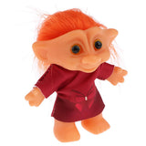 Maxbell Handmade Vintage Trolls Doll Dollhouse Mini Figures Toy Cute Little Guys New