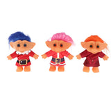 Maxbell Handmade Vintage Trolls Doll Dollhouse Mini Figures Toy Cute Little Guys New