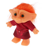 Maxbell Handmade Vintage Trolls Doll Dollhouse Mini Figures Toy Cute Little Guys New