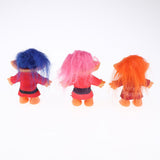 Maxbell Handmade Vintage Trolls Doll Dollhouse Mini Figures Toy Cute Little Guys New