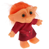 Maxbell Handmade Vintage Trolls Doll Dollhouse Mini Figures Toy Cute Little Guys New