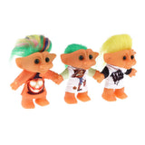 Maxbell Mini Troll Dolls Vintage Trolls Lucky Doll Mini Action Figures Little Guys