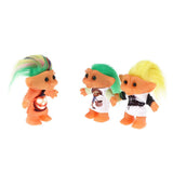 Maxbell Mini Troll Dolls Vintage Trolls Lucky Doll Mini Action Figures Little Guys