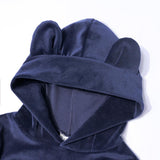 Maxbell Baby Kid Outfit Hoodie Coat Top+Pants Tracksuit Clothes Set 4-5T Dark Blue